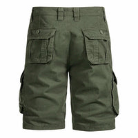 Lässige Cargo-Taschen-Shorts aus Baumwolle für Herren - Jason