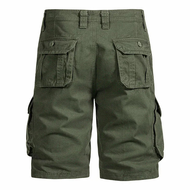 Lässige Cargo-Taschen-Shorts aus Baumwolle für Herren - Jason