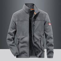 Leichte Herrenjacke mit Fleece-Effekt - Renlo