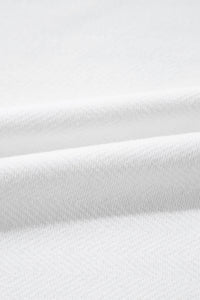 Vale - Oversize-Sweatshirt mit Streifen und kontrastierendem V-Ausschnitt