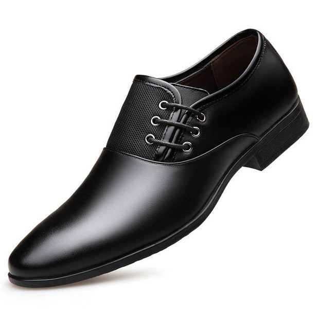 Herrenformale Schuhe Lackleder spitze Zehe eleganter Stil - Damián