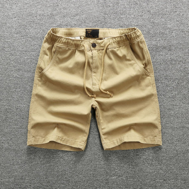 Herren Cargo-Shorts Camouflage Stretch-Baumwolle - Enzo