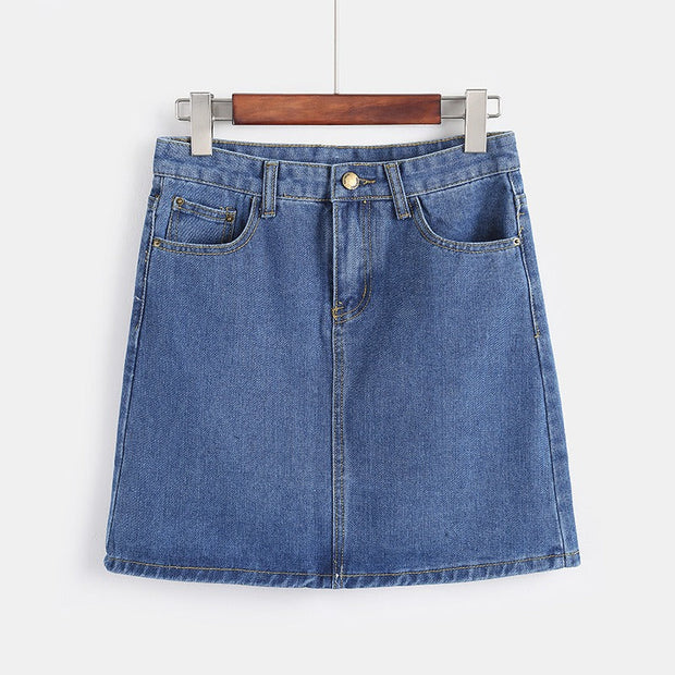 Kurzer Jeansrock für Frauen - Auria