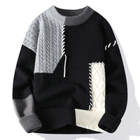 Patchwork-Pullover-Mann - Renloch