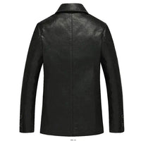 Herren Lederjacke Premium Kunstleder zeitlos - Conrad
