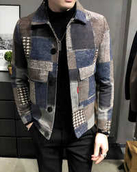 Siron - Jacke mit verschiedenen Mustern